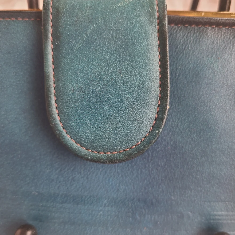 Christian Dior Authentic Blue Coin Wallet, great vintage condition - Picture 5 of 11